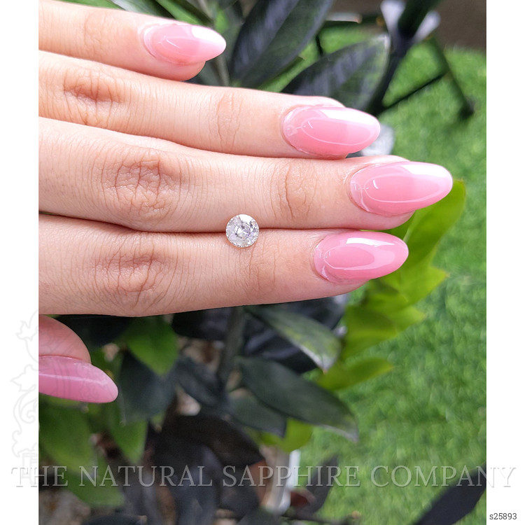 1.14 Ct. White Sapphire from Ceylon (Sri Lanka)