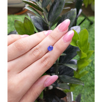 2.30 Ct. Blue Sapphire from Ceylon (Sri Lanka) Life Style