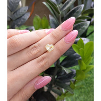 3.66 Ct. Yellow Sapphire from Ceylon (Sri Lanka) Life Style