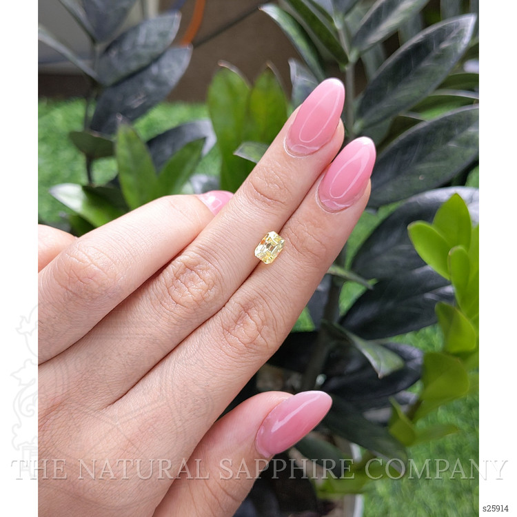 1.58 Ct. Yellow Sapphire from Ceylon (Sri Lanka)