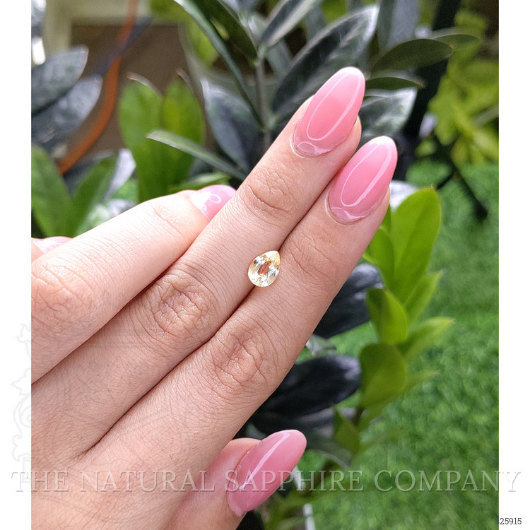 1.43 Ct. Yellow Sapphire from Ceylon (Sri Lanka)