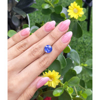 5.39 Ct. Color Change Sapphire from Ceylon (Sri Lanka) Life Style