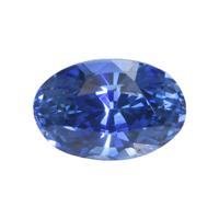 0.56 Ct.Tw. Oval Sapphire