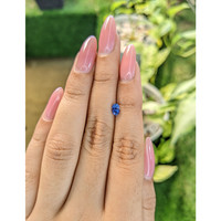 0.56 Ct. Blue Sapphire from Ceylon (Sri Lanka) Life Style