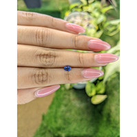 0.56 Ct. Blue Sapphire from Ceylon (Sri Lanka) Life Style