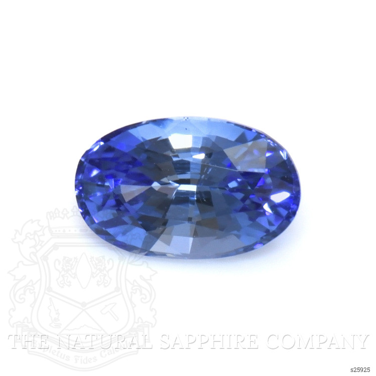 0.77 Ct. Blue Sapphire from Ceylon (Sri Lanka)