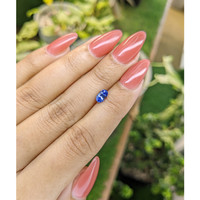 0.77 Ct. Blue Sapphire from Ceylon (Sri Lanka) Life Style