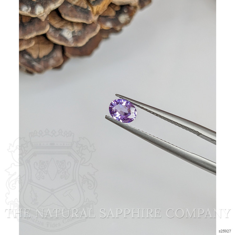 0.62 Ct. Purple Sapphire from Ceylon (Sri Lanka)