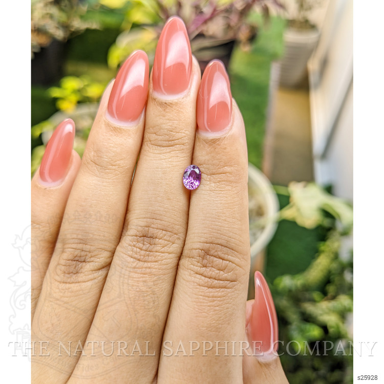 0.66 Ct. Color Change Sapphire from Ceylon (Sri Lanka)