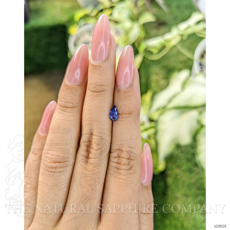 0.60 Ct. Blue Sapphire from Ceylon (Sri Lanka)