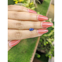 0.91 Ct. Blue Sapphire from Ceylon (Sri Lanka) Life Style