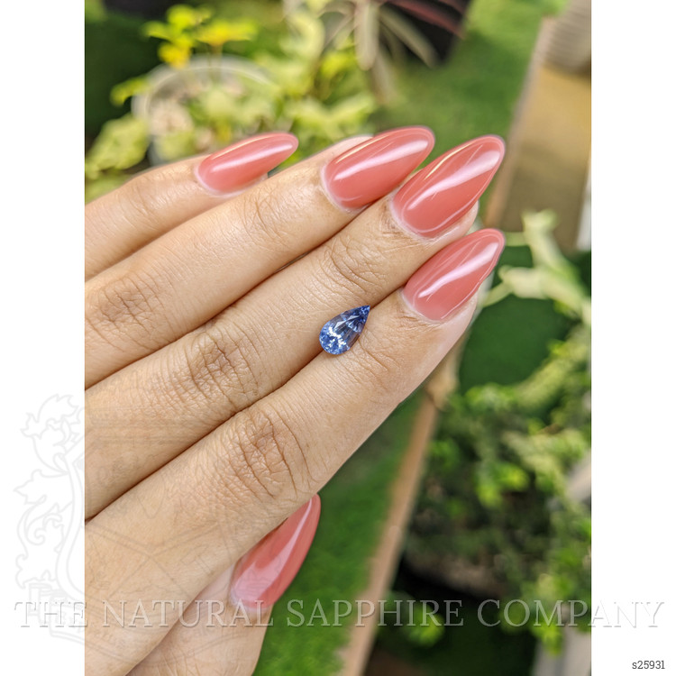 1.51 Ct. Blue Sapphire from Ceylon (Sri Lanka)