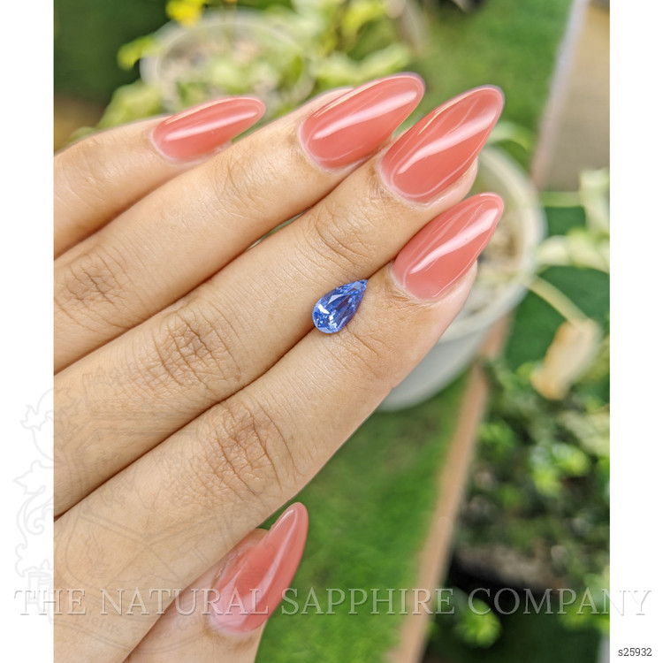 1.42 Ct. Blue Sapphire from Ceylon (Sri Lanka)