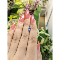 1.01 Ct. Blue Sapphire from Ceylon (Sri Lanka) Life Style
