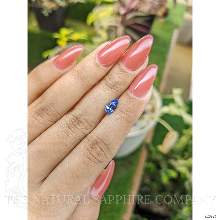 1.01 Ct. Blue Sapphire from Ceylon (Sri Lanka)