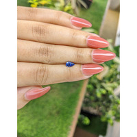 0.71 Ct. Blue Sapphire from Ceylon (Sri Lanka) Life Style
