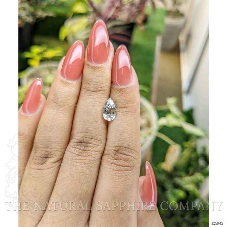 1.90 Ct. Green Sapphire from Ceylon (Sri Lanka)