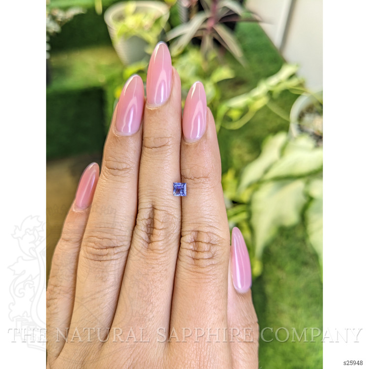 0.41 Ct. Blue Sapphire from Ceylon (Sri Lanka)