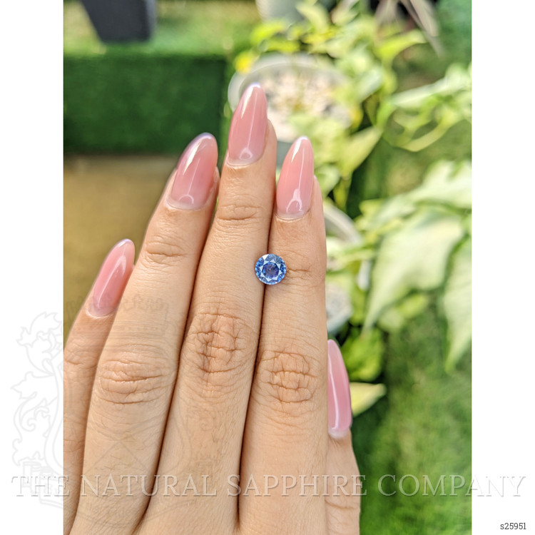 1.35 Ct. Blue Sapphire from Ceylon (Sri Lanka)