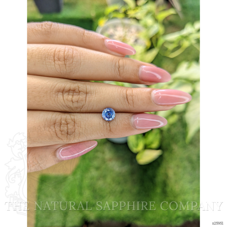 1.35 Ct. Blue Sapphire from Ceylon (Sri Lanka)