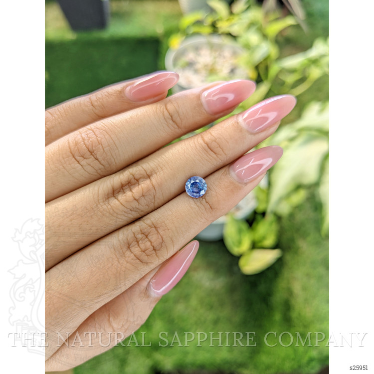1.35 Ct. Blue Sapphire from Ceylon (Sri Lanka)