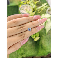 1.03 Ct. Blue Sapphire from Ceylon (Sri Lanka) Life Style