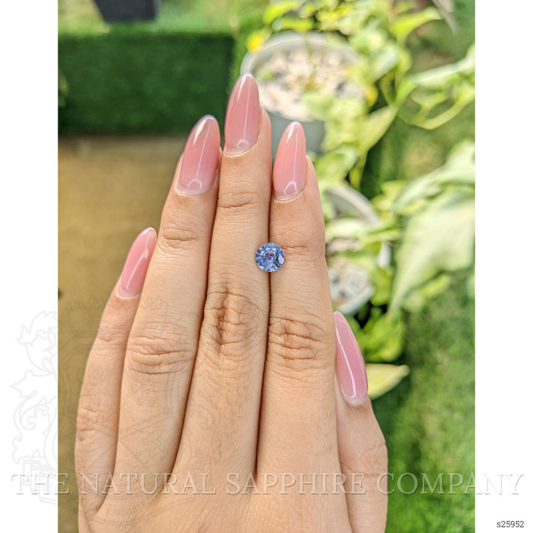 1.03 Ct. Blue Sapphire from Ceylon (Sri Lanka)