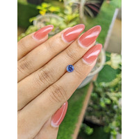 0.93 Ct. Blue Sapphire from Ceylon (Sri Lanka) Life Style