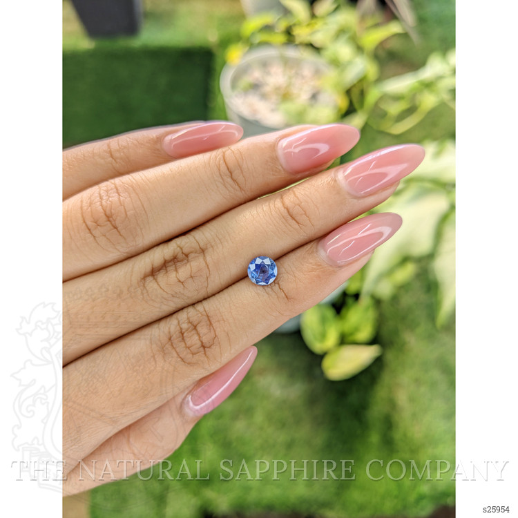 1.01 Ct. Blue Sapphire from Ceylon (Sri Lanka)