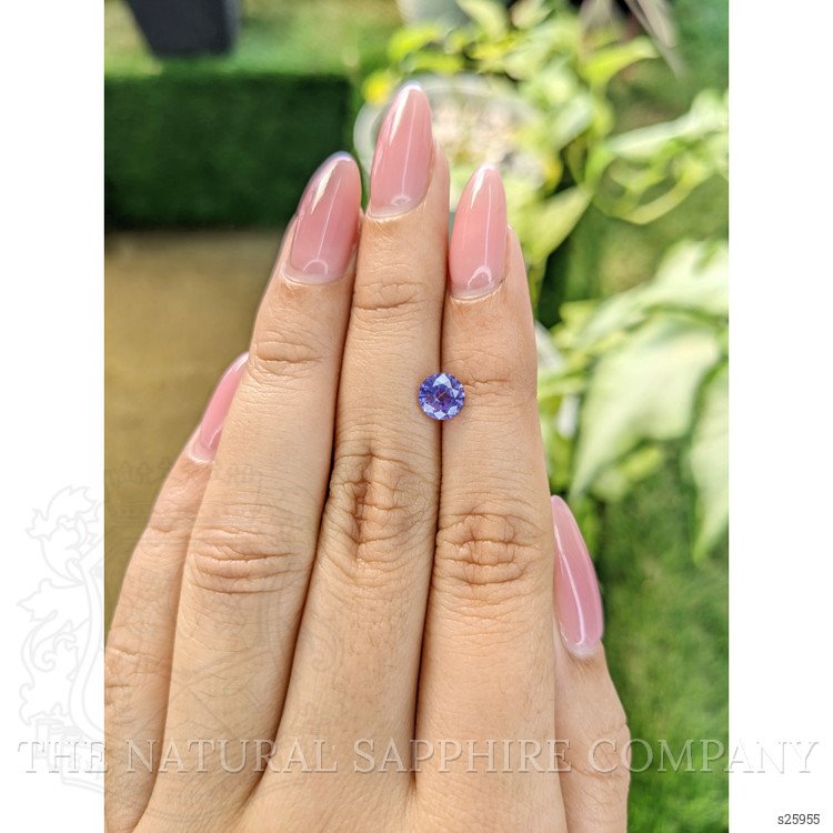 0.98 Ct. Color Change Sapphire from Ceylon (Sri Lanka)