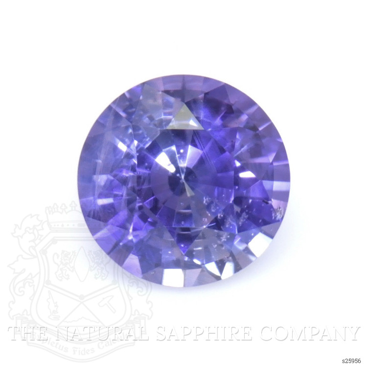 0.84 Ct. Violet Sapphire from Ceylon (Sri Lanka)