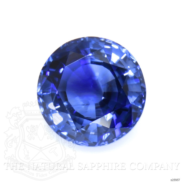 0.82 Ct. Blue Sapphire from Ceylon (Sri Lanka)