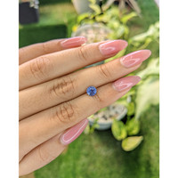 0.91 Ct. Blue Sapphire from Ceylon (Sri Lanka) Life Style