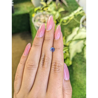0.53 Ct. Blue Sapphire from Ceylon (Sri Lanka) Life Style