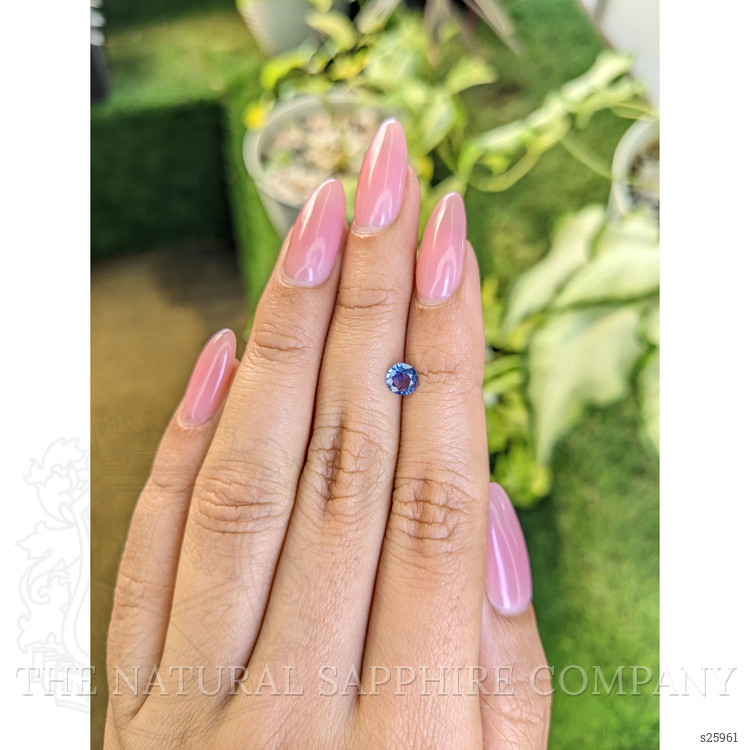 0.53 Ct. Blue Sapphire from Ceylon (Sri Lanka)