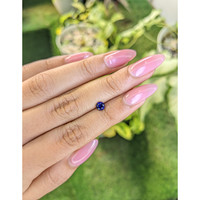 0.54 Ct. Blue Sapphire from Ceylon (Sri Lanka) Life Style