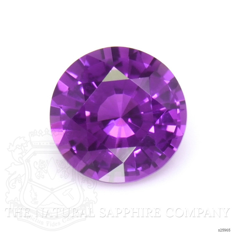 0.51 Ct. Pinkish Purple Sapphire from Ceylon (Sri Lanka)