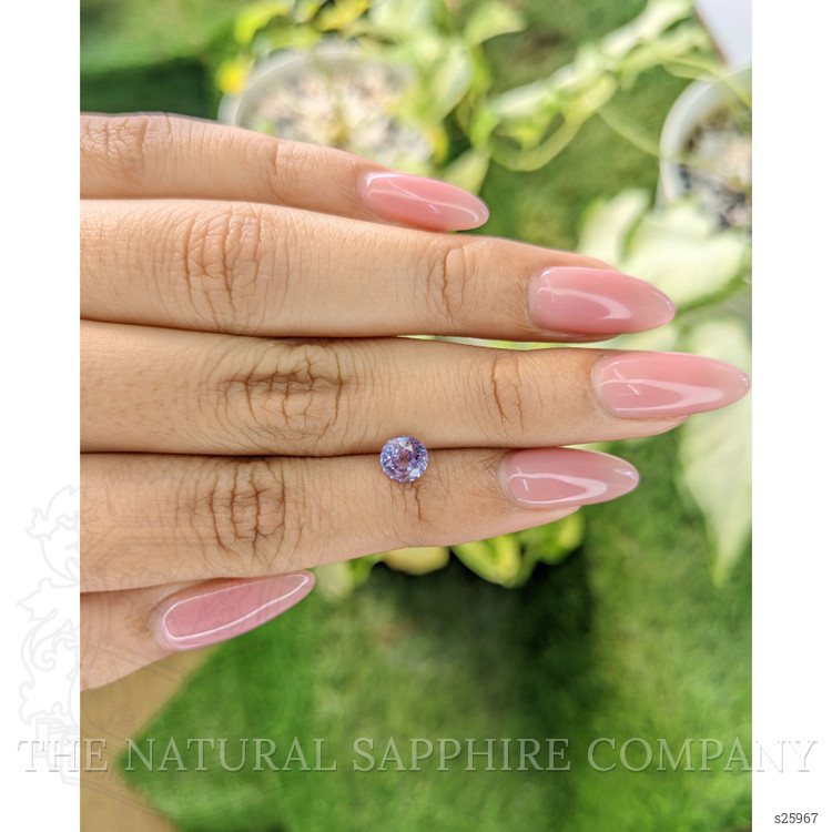 1.07 Ct. Violet Sapphire from Ceylon (Sri Lanka)