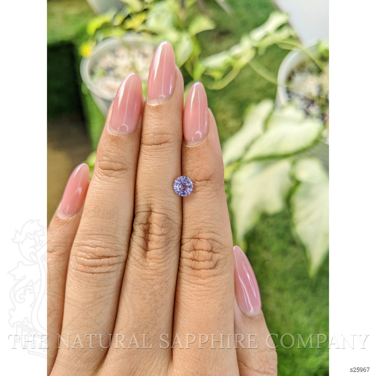 1.07 Ct. Violet Sapphire from Ceylon (Sri Lanka)