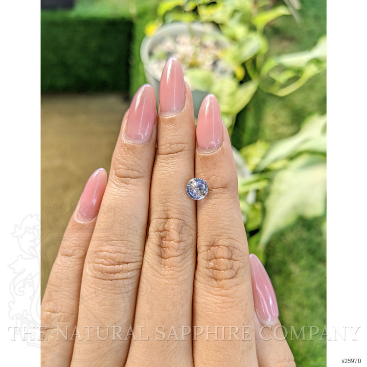 1.22 Ct. Bi Color Sapphire from Ceylon (Sri Lanka)