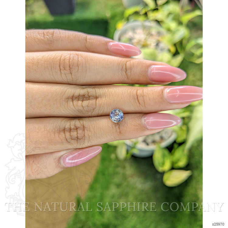 1.22 Ct. Bi Color Sapphire from Ceylon (Sri Lanka)