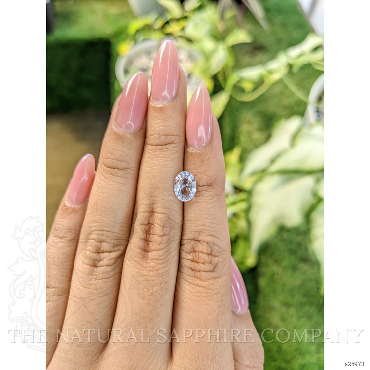 1.69 Ct. Blue Sapphire from Ceylon (Sri Lanka)