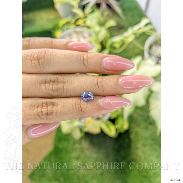 1.25 Ct. Blue Sapphire from Ceylon (Sri Lanka)