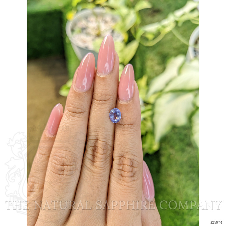 1.25 Ct. Blue Sapphire from Ceylon (Sri Lanka)