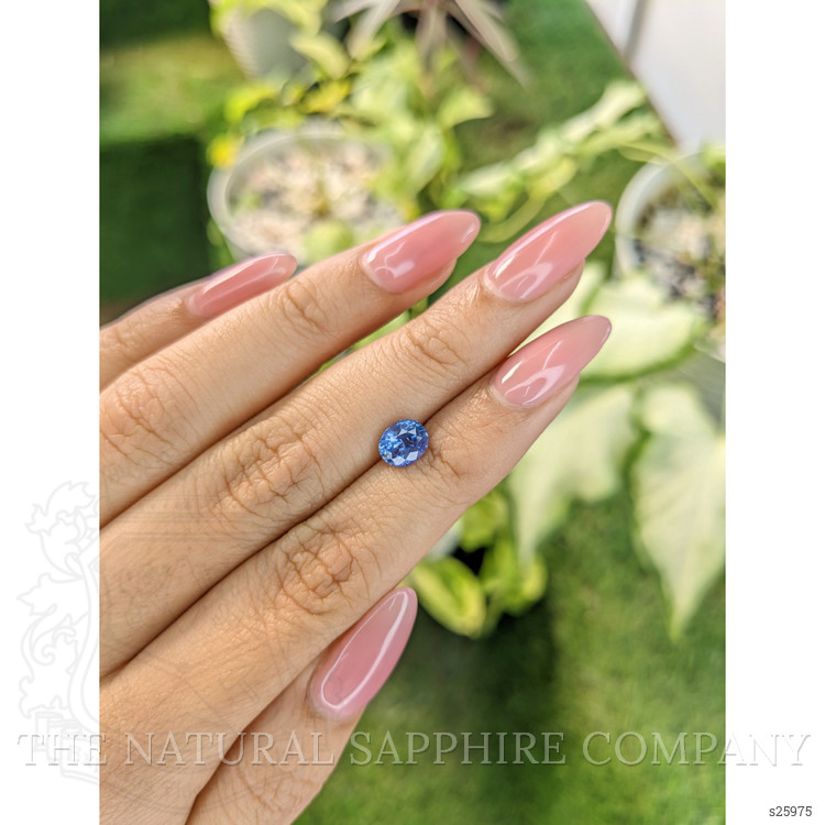 1.33 Ct. Blue Sapphire from Ceylon (Sri Lanka)