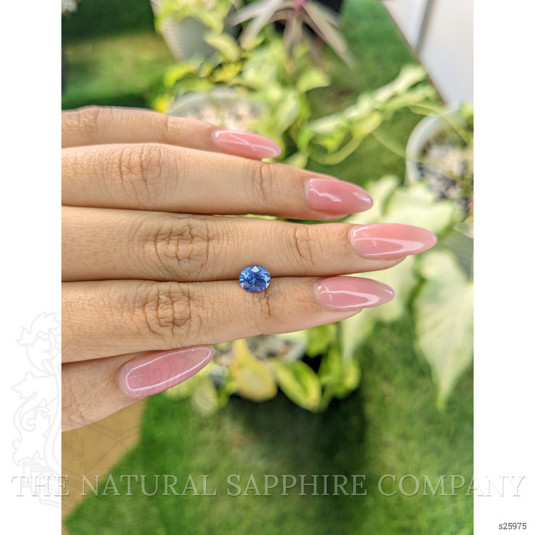 1.33 Ct. Blue Sapphire from Ceylon (Sri Lanka)
