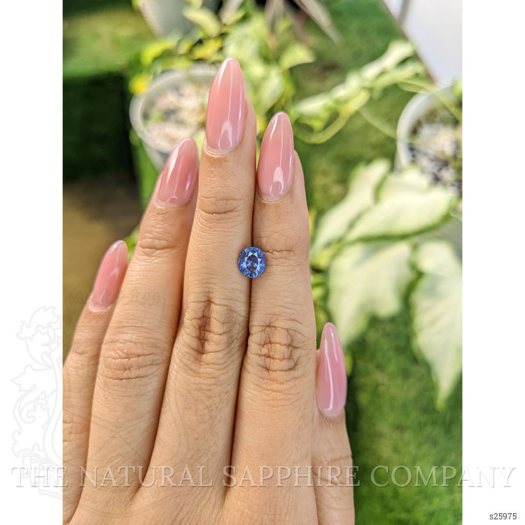 1.33 Ct. Blue Sapphire from Ceylon (Sri Lanka)