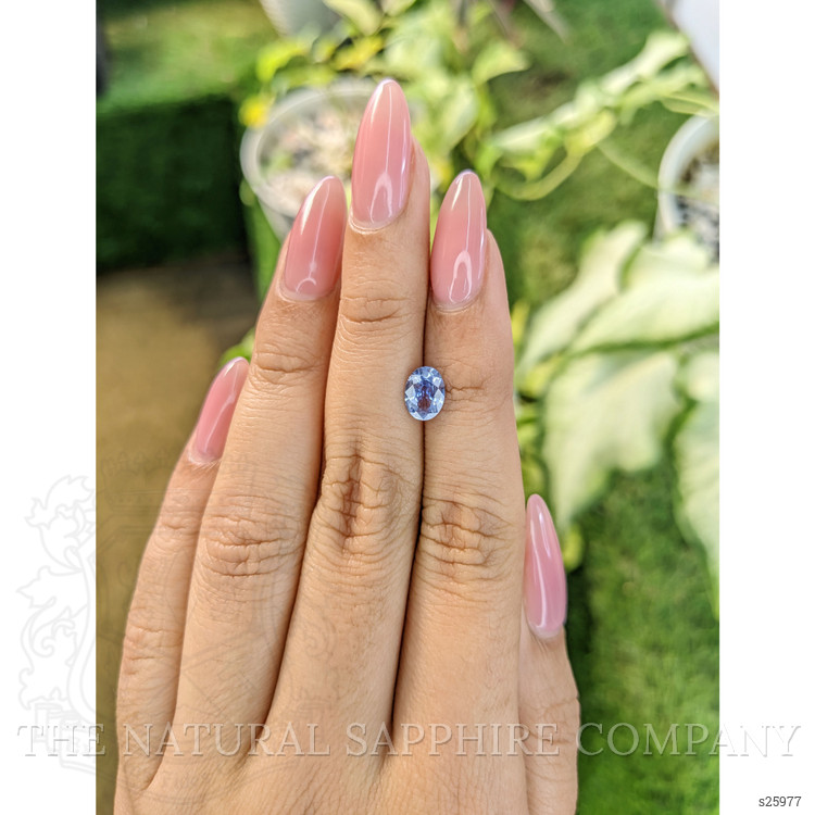 1.06 Ct. Blue Sapphire from Ceylon (Sri Lanka)