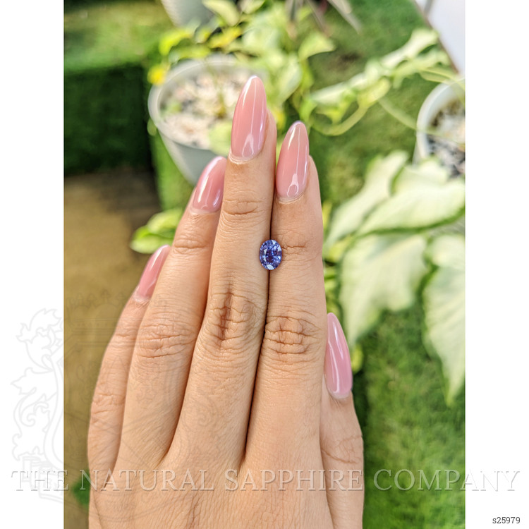 1.09 Ct. Violet Sapphire from Ceylon (Sri Lanka)