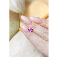 1.62 Ct. Pink Sapphire from Ceylon (Sri Lanka) Life Style